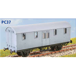 GWR Python Covered Carriage Truck - OO plastic kit