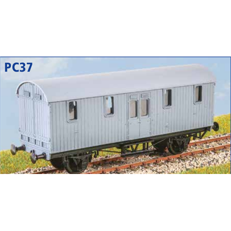 GWR Python Covered Carriage Truck - OO plastic kit