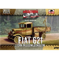 Fiat-621 Truck w/hmg - 1/72 Plastic model kit