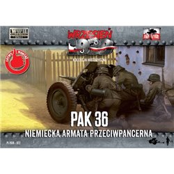 PAK 36 w/crew x 2 - 1/72 Plastic model kit