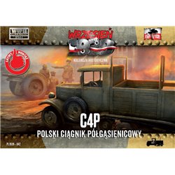 C4P Polish Halftrack Artillery Tractor - 1/72 Plastic model kit