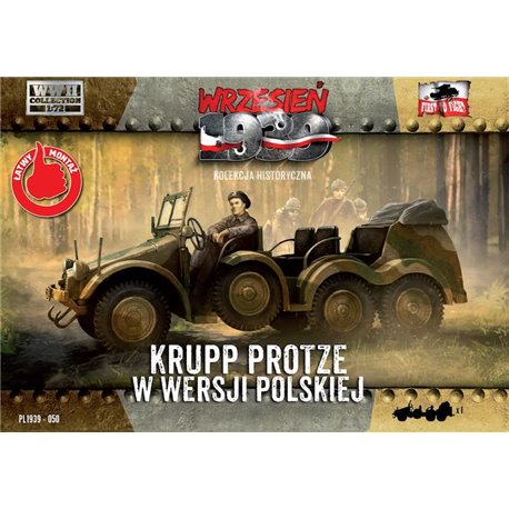 Krupp Protze - Polish Army version - 1/72 Plastic model kit