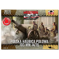 Skoda 100mm Polish Howitzer - 1/72 Plastic model kit