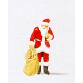 Santa Claus with Sack of Gifts Figure