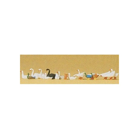 Ducks/Geese/Swans (15) Standard Figure Set