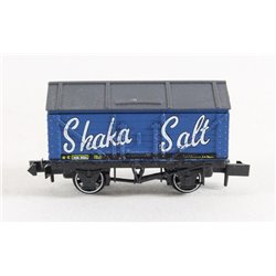 Plank Wagon with Roof - Bright Blue Shaka Salt