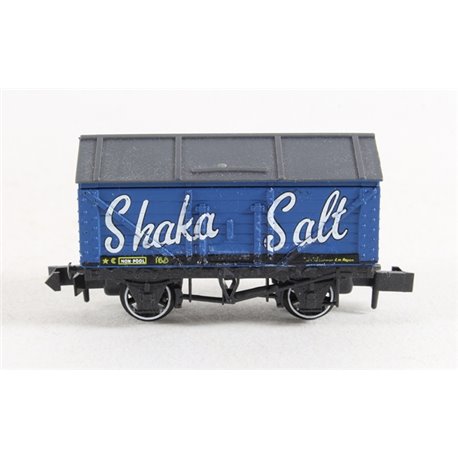 Plank Wagon with Roof - Bright Blue Shaka Salt