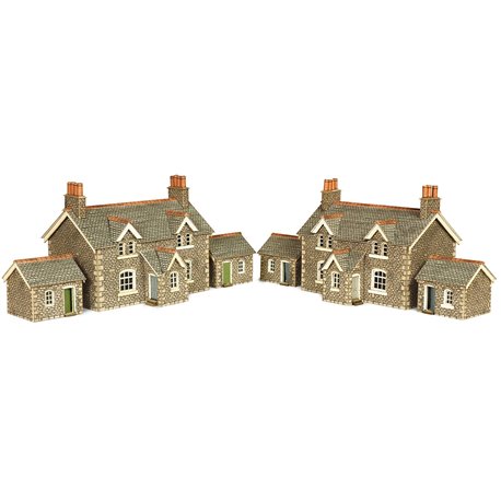  N Scale Workers Cottages