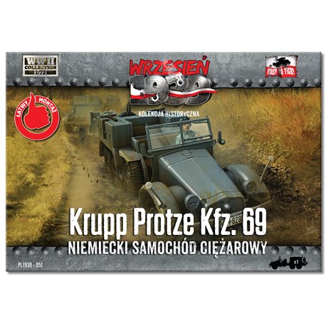 Krupp-Protze Kfz.69 - 1/72 Plastic model kit