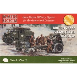 1/72nd British 25pdr and CMP Quad Tractor 