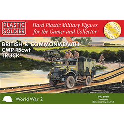 1/72nd British and Commonwealth CMP 15cwt truck 