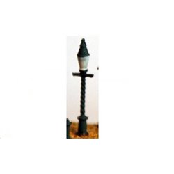 4 round Gas/electric lamps