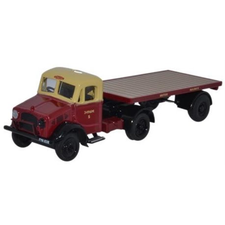 Bedford OX Flatbed Trailer British Rail