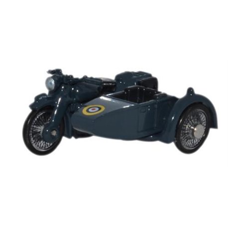 BSA Motorcycle/Sidecar RAF Blue