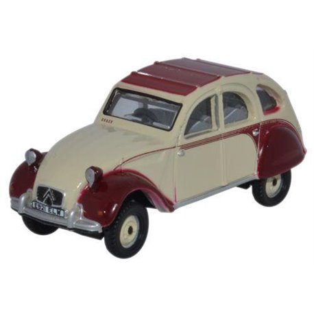 Citroen 2CV Dolly - Plum/Custard