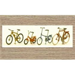 4 x Assorted Bicycles - Unpainted