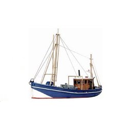Small Coastal Fishing Trawler (N Scale 1/148th)