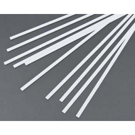 Plastic Strips 0.015in x 0.156in (10) (0.381 mm x 3.9624 mm)