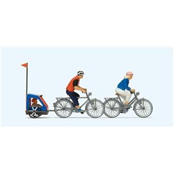 Family on a Bike Trip