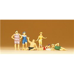 Bathing Persons 1900 (6) Exclusive Figure Set