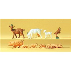 Goats/Pigs (12) Standard Figure Set