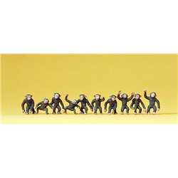 Circus Monkeys (10) Figure Set