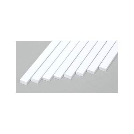 Plastic Strips 0.080in x 0.156in (8) (2.032 mm x 3.9624 mm)