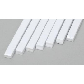 Plastic Strips 0.100in x 0.125in (7) (2.54 mm x 3.175 mm)