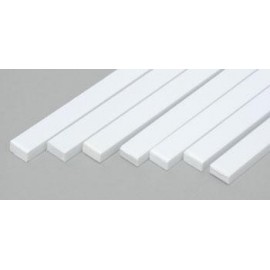 Plastic Strips 0.100in x 0.188in (7) (2.54 mm x 4.7752 mm)