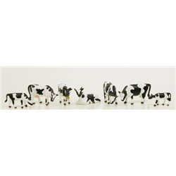 Black & White Cow & Calves (6)
