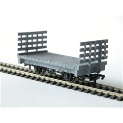 General Merchandise Flat Waggon with Slatted Ends