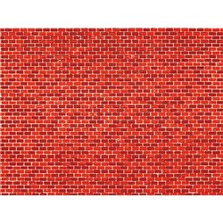 Brick wall card sheet 220 x 100 mm