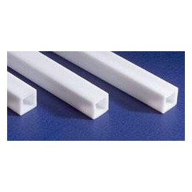 Square Tubing 0.125 in Sq. (3,2 mm) (x3)