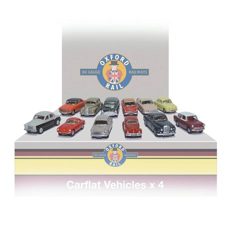 Carflat Car Pack - 1960s Cars (4)