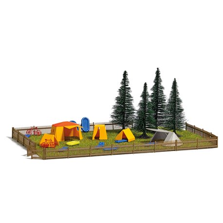 HO Campground kit