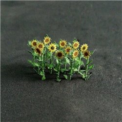 N Gauge Sunflowers (14)