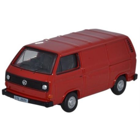 VW T25 Van Orient Red