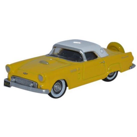 Ford Thunderbird 1956 Goldenglow Yellow/Colonial White