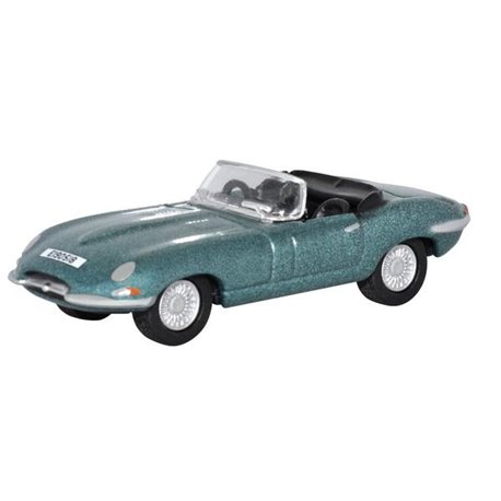 Jaguar E Type Silver Blue