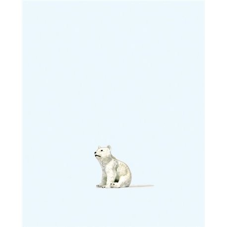 Polar Bear Cub Figure