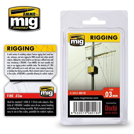 Rigging - Fine 0.03 mm