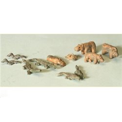 Water Based Animals (N scale 1/144th) - Unpainted
