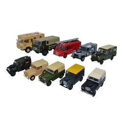 10 Piece Land Rover Military Set