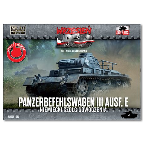 Panzerbefehlswagen III Ausf.E Command Tank