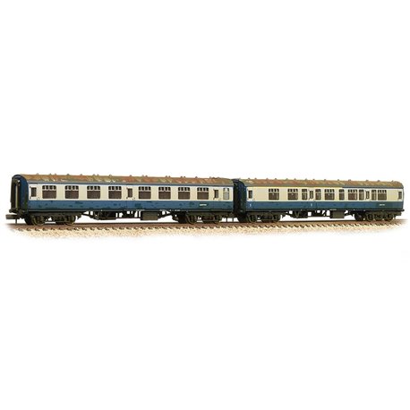 BR Mk1 2−Coach Pack ’Works Test Train’BR Blue & Grey [W]