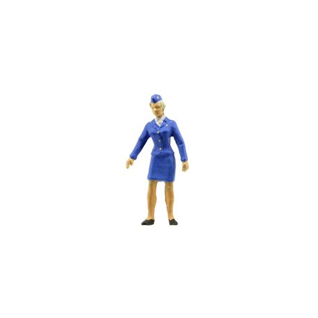 Railway Stewardess Figure