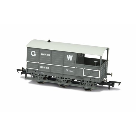 GWR Toad Brake GWR 6 Wheel Planked Early Swindon