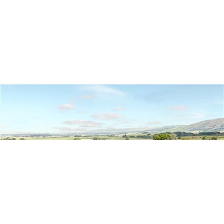 Hills & Dales New Sky OO Backscene 15"x10’ Pack A PREMIUM PRINT !