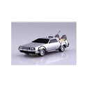 Aoshima Back to the Future Part 1 Delorean Pull Back & Go