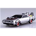 Aoshima Back to the Future Part 1 Delorean Pull Back & Go